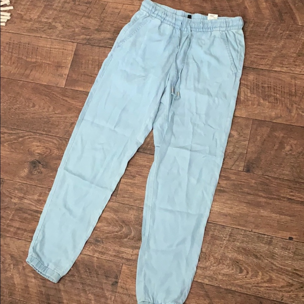 Chambray jogger